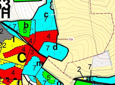 Prodej - pozemek, les, 4 499 m²