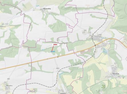 Prodej - pozemek, les, 7 695 m²