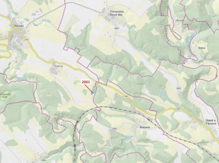 Prodej - pozemek, les, 2 873 m²