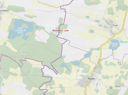 Prodej - pozemek, les, 1 083 m²