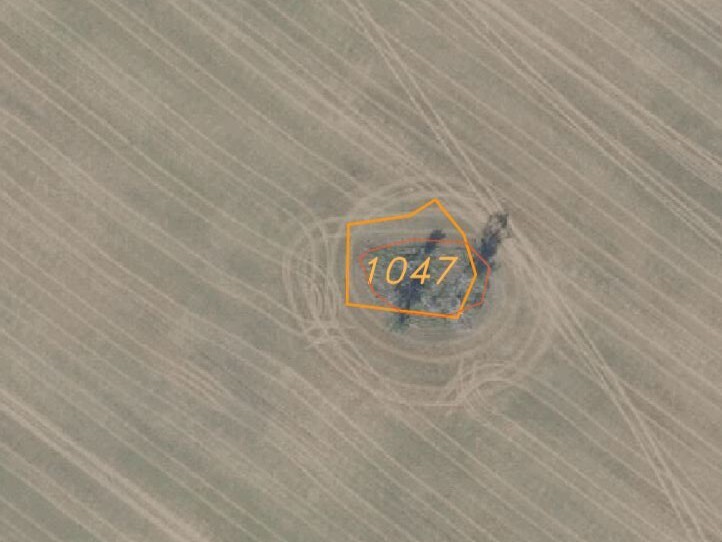 Pozemek o velikosti 7831m2, Krchleby na Moravě