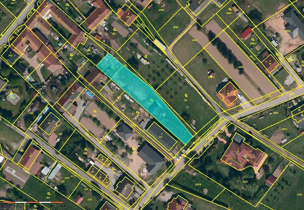 Pozemek LV 257, jehož součástí je zemědělská stavba, včetně zahrady, v obci Nové Sady, okres Žďár na