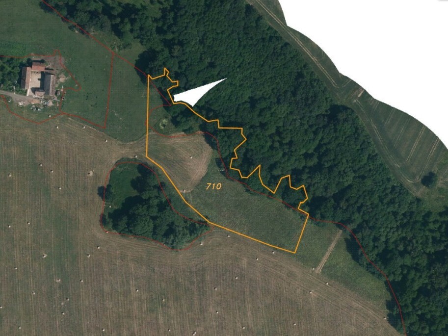 Pozemek o velikosti 10693m2, Háj u Habartic