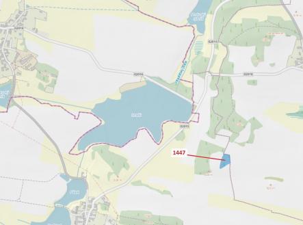 Prodej - pozemek, les, 4 542 m²