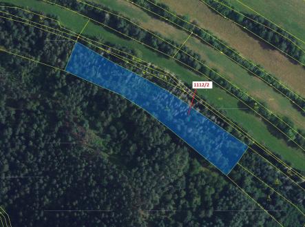 Prodej - pozemek, les, 5 233 m²