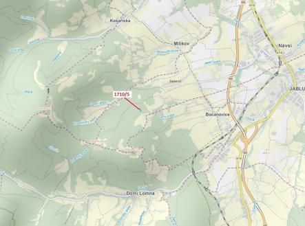 Prodej - pozemek, les, 3 528 m²