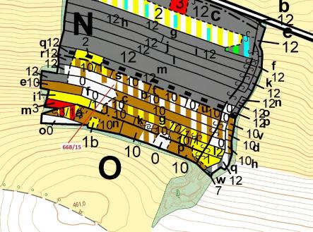 Prodej - pozemek, les, 4 689 m²