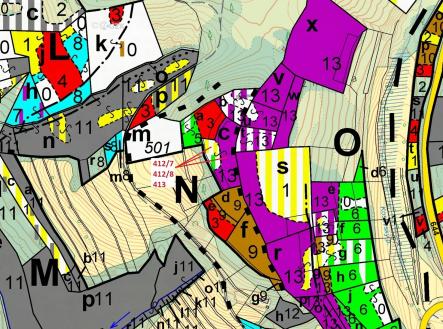 Prodej - pozemek, les, 3 744 m²