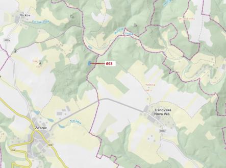 Prodej - pozemek, les, 2 813 m²