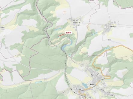 Prodej - pozemek, les, 1 462 m²