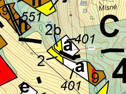 Prodej - pozemek, les, 1 093 m²