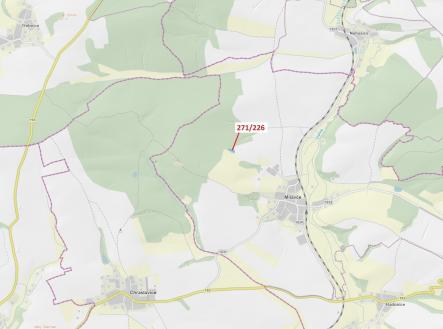 Prodej - pozemek, les, 1 643 m²