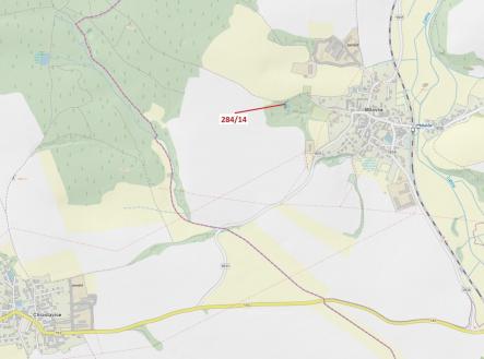 Prodej - pozemek, les, 441 m²