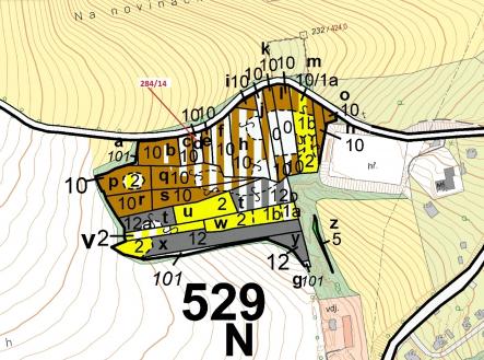 Prodej - pozemek, les, 441 m²