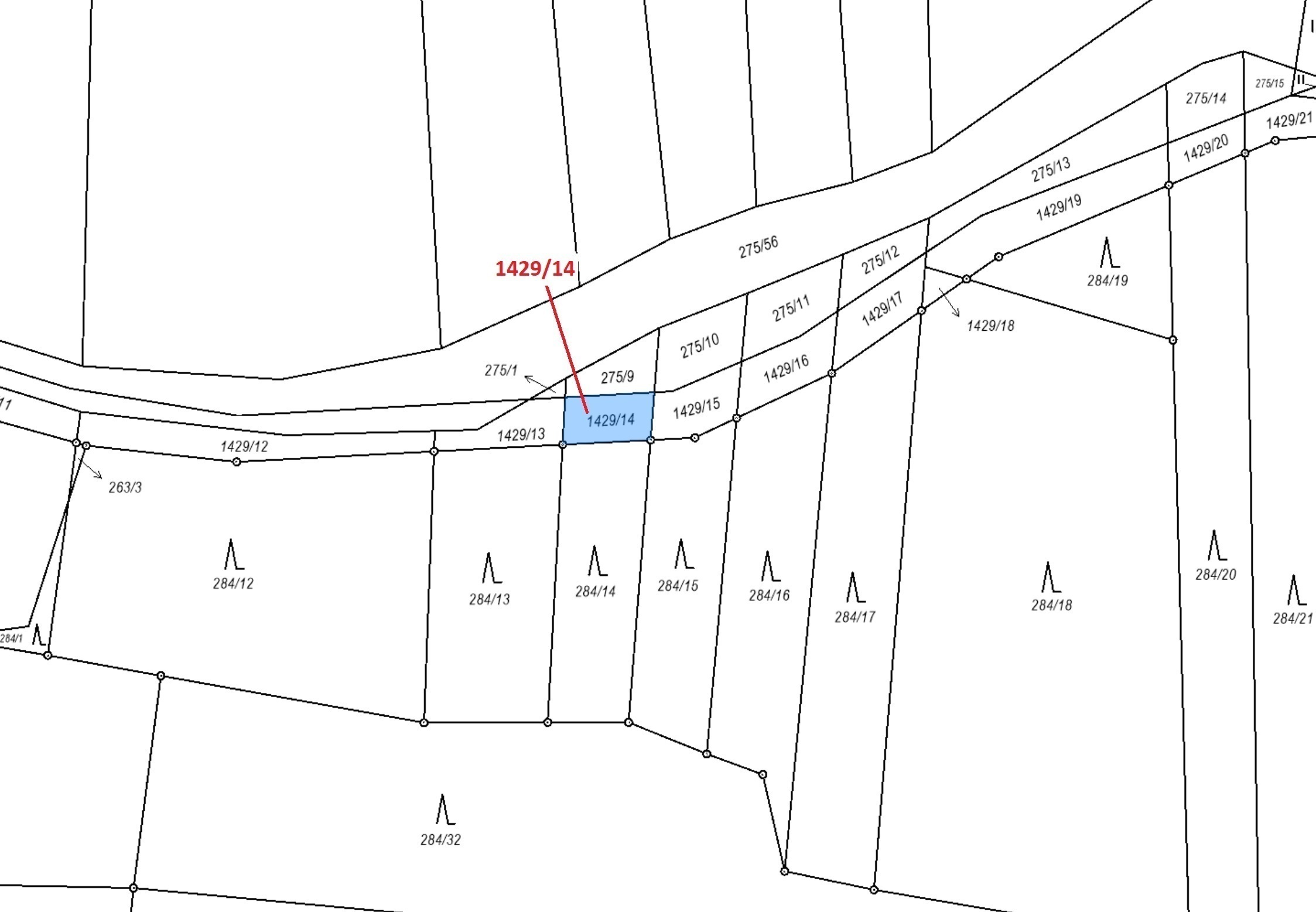 Ostatní plocha o výměře 80 m2, podíl 1/1, katastrální území Milavče, obec Milavče, obec s rozšířenou