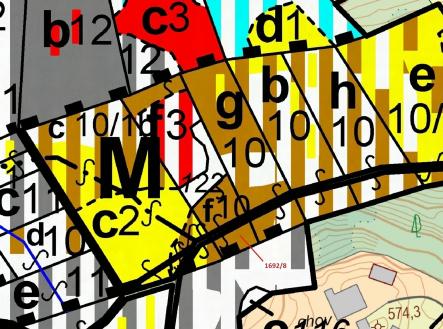 Prodej - pozemek, les, 409 m²