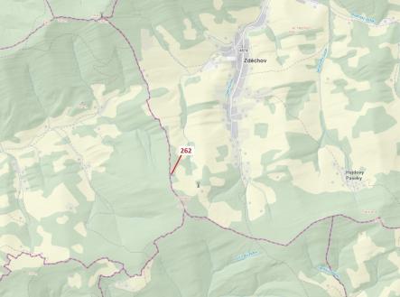 Prodej - pozemek, les, 273 m²