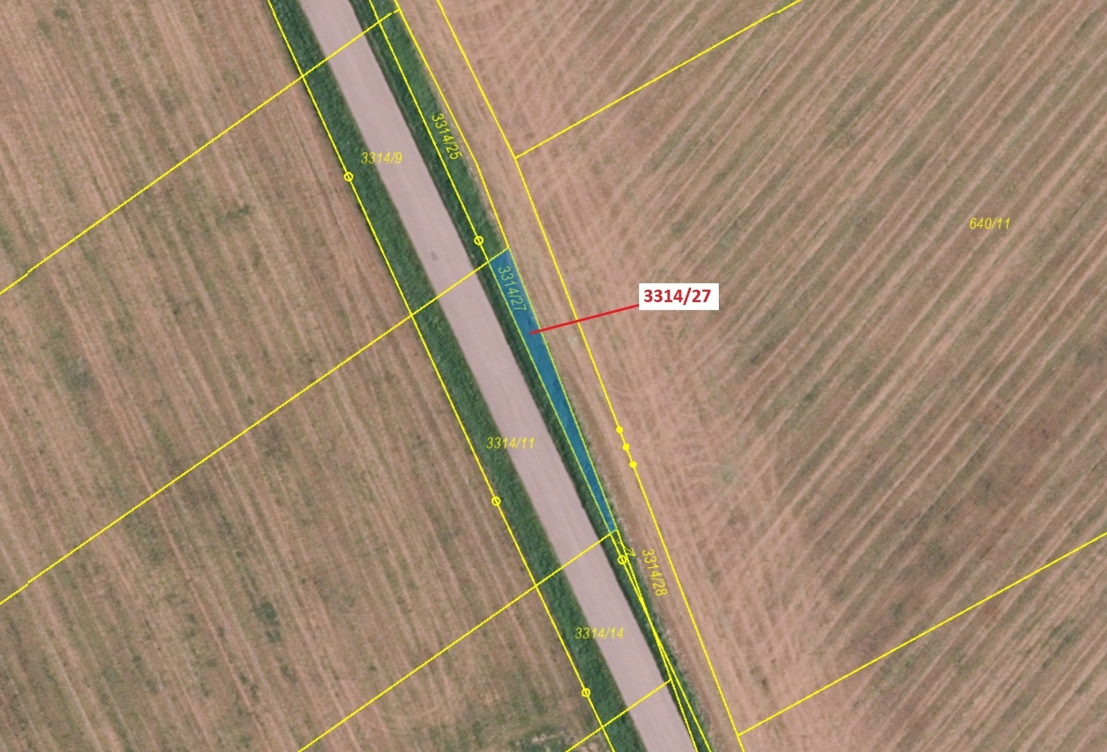 Ostatní plocha o výměře 86 m2, podíl 1/1, katastrální území Březník, obec Březník, obec s rozšířenou