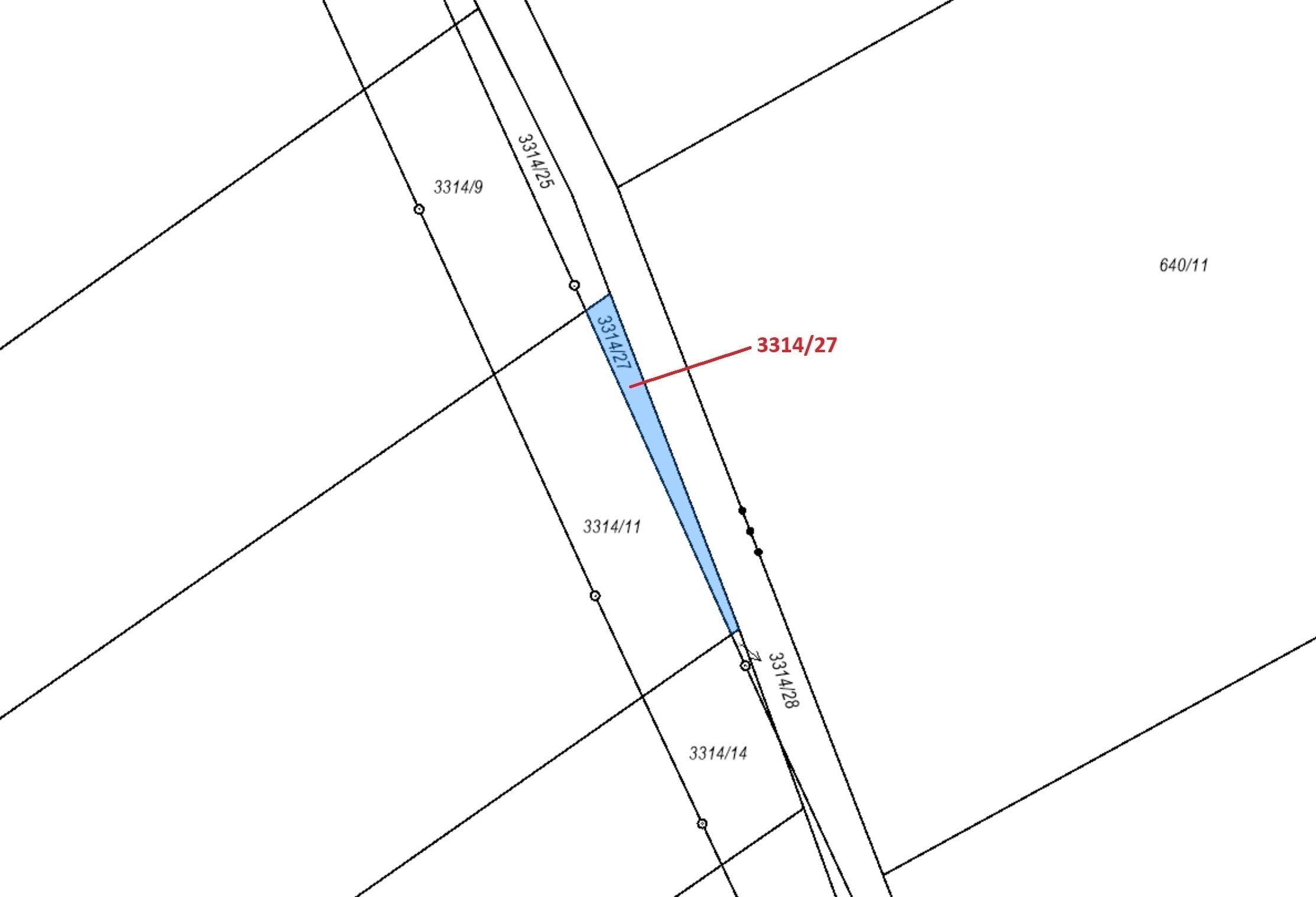 Ostatní plocha o výměře 86 m2, podíl 1/1, katastrální území Březník, obec Březník, obec s rozšířenou