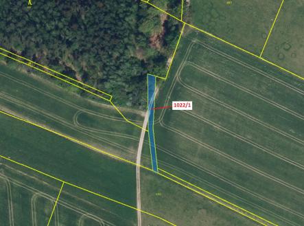 Prodej - pozemek, zemědělská půda, 318 m²