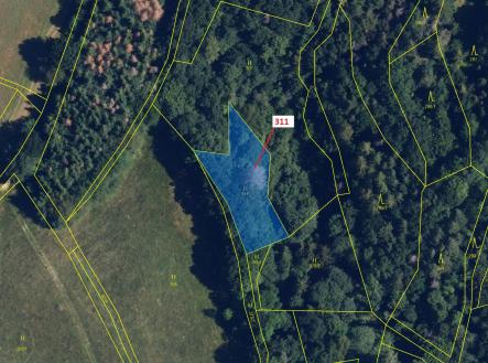 Prodej - pozemek, trvalý travní porost, 1 043 m²