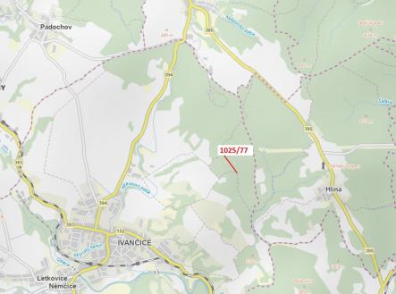 Prodej - pozemek, les, 140 m²