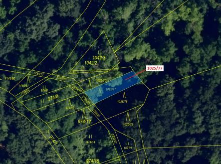 Prodej - pozemek, les, 140 m²