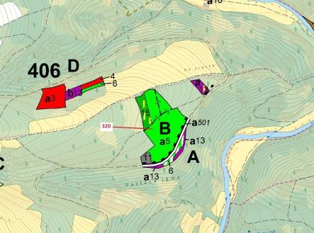 Prodej - pozemek, les, 25 896 m²