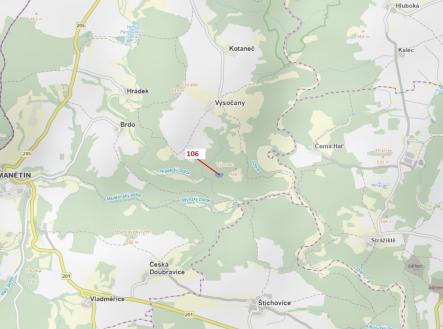 Prodej - pozemek, les, 9 333 m²