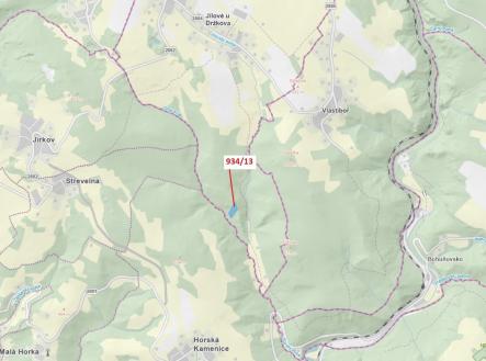 Prodej - pozemek, les, 6 213 m²