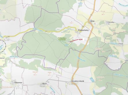 Prodej - pozemek, les, 2 895 m²