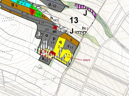 Prodej - pozemek, les, 6 942 m²