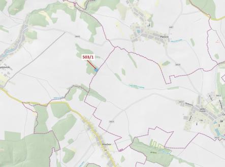 Prodej - pozemek, les, 7 049 m²