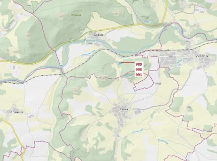 Prodej - pozemek, les, 4 276 m²