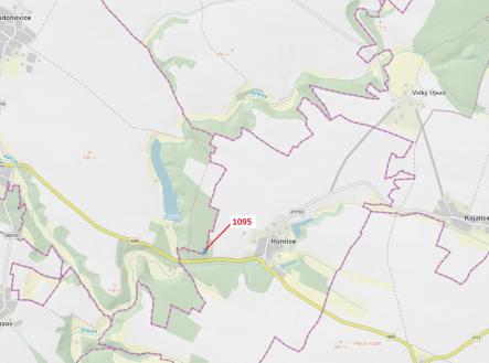 Prodej - pozemek, les, 1 427 m²