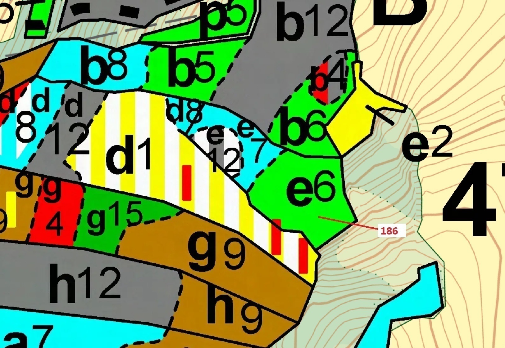 Lesní pozemek o výměře 4542 m2, podíl 1/1, katastrální území Setěchovice, obec Zálezly, obec s rozší