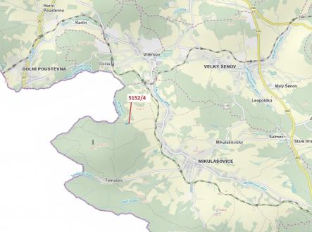 Prodej - pozemek, les, 3 638 m²