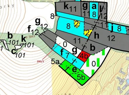 Prodej - pozemek, les, 4 872 m²