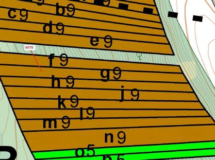 Prodej - pozemek, les, 2 892 m²