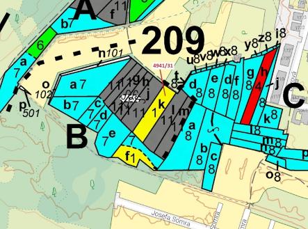 Prodej - pozemek, les, 2 231 m²