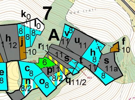 Prodej - pozemek, les, 2 882 m²