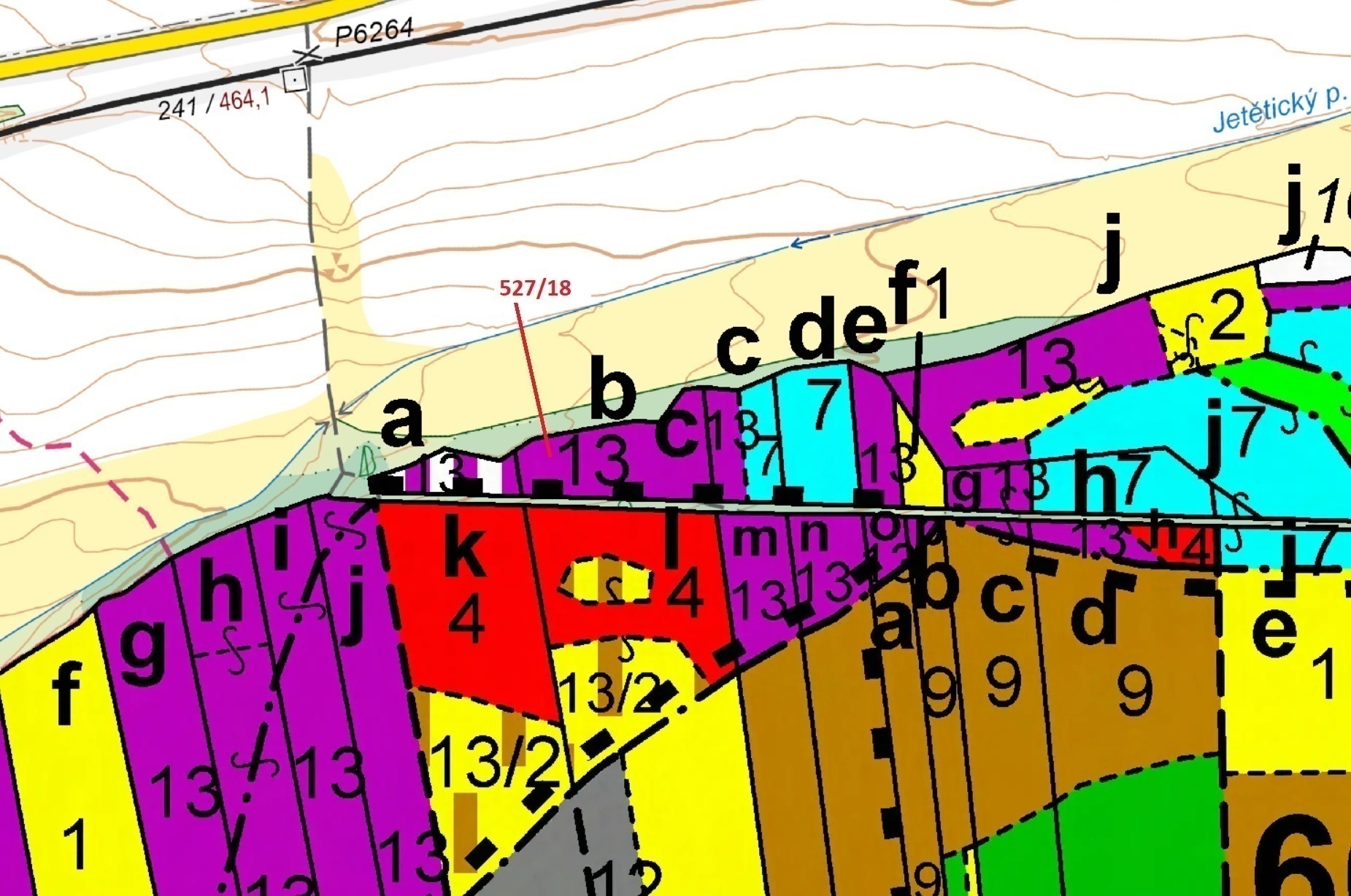 Lesní pozemek o výměře 2071 m2, podíl 1/1, katastrální území Stehlovice, obec Stehlovice, obec s roz