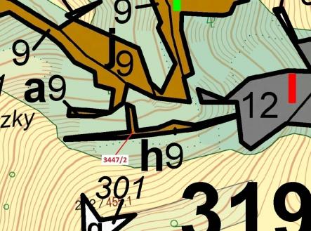 Prodej - pozemek, les, 550 m²