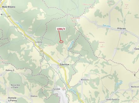 Prodej - pozemek, les, 18 m²