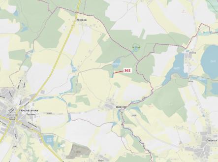 Prodej - pozemek, les, 2 498 m²