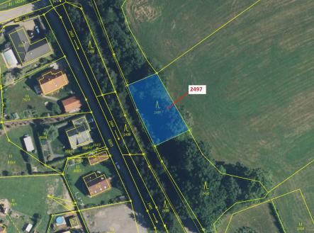 Prodej - pozemek, les, 797 m²