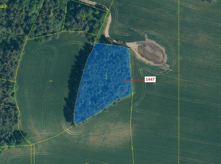 Prodej - pozemek, les, 4 542 m²