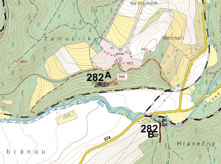 Prodej - pozemek, les, 1 793 m²