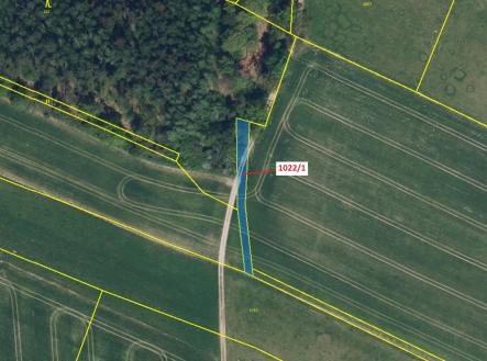 Prodej - pozemek, zemědělská půda, 318 m²