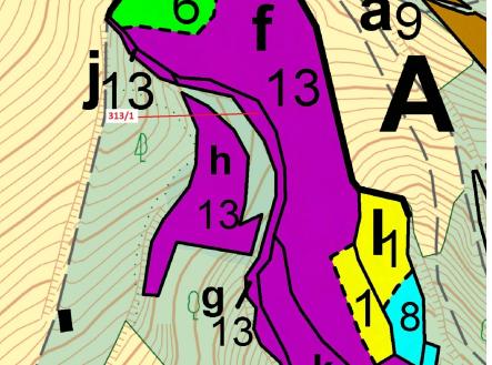 Prodej - pozemek, les, 1 158 m²